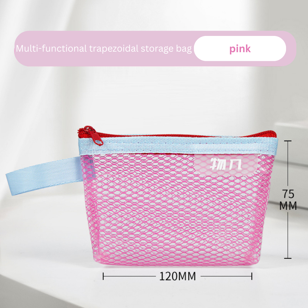 Trapezoid & Rectangular Pencil Pouches/Multifunctional Storage Bag