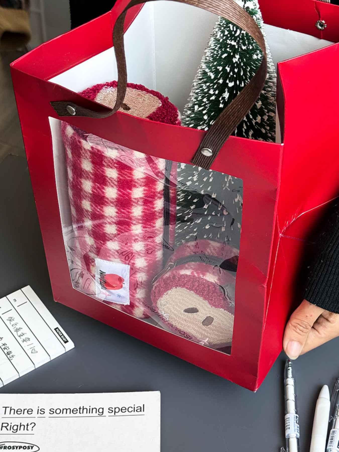 Original Design Red Apple Pencil Pouch