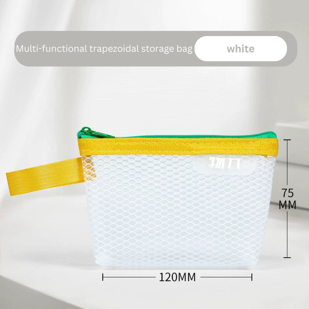 Trapezoid & Rectangular Pencil Pouches/Multifunctional Storage Bag