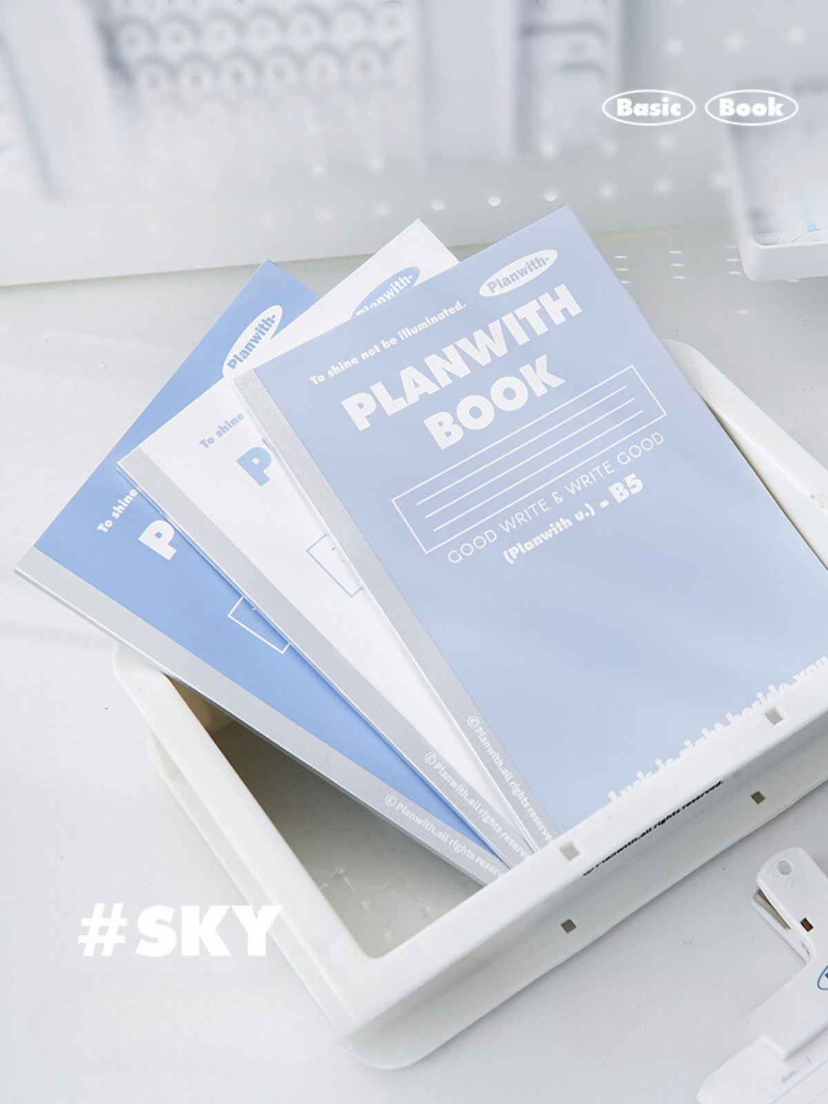 B5 Basic Series Back-Binders Notebook Sets