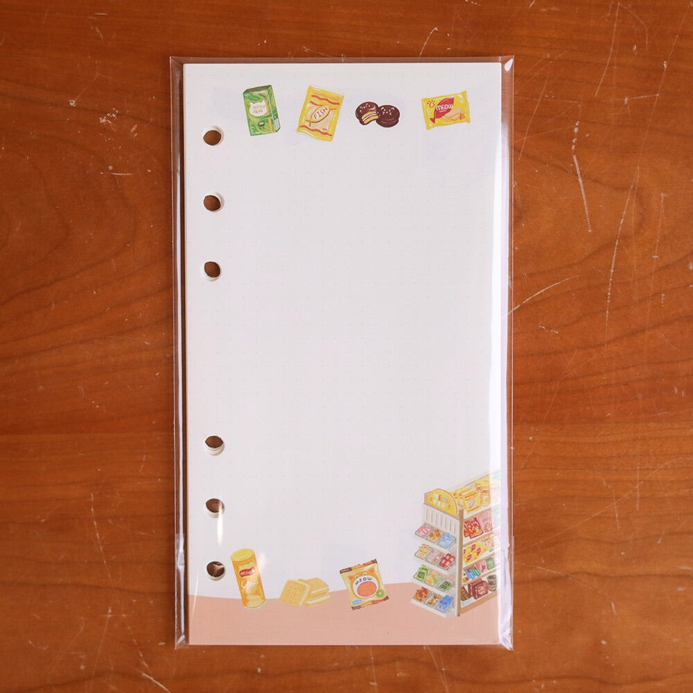 A6 Planner Binders, Leather Notebook Cover | Convenience Store Collection