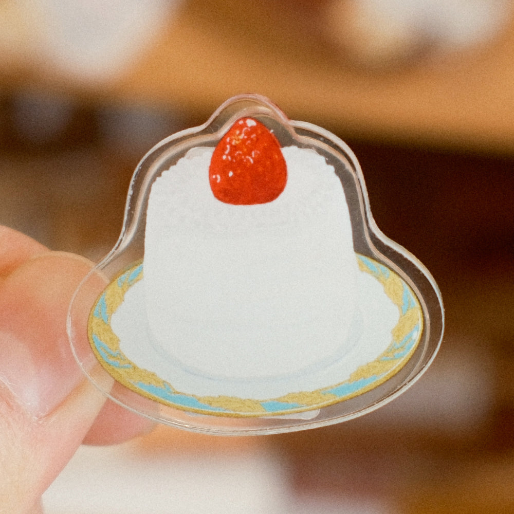 A Cabinet of Desserts Cute Acrylic Message Clip