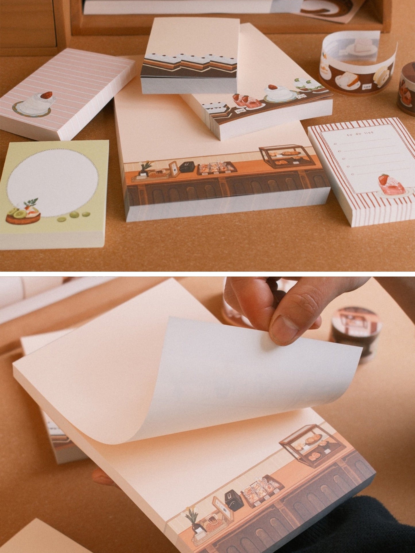 A Cabinet of Desserts A5/A6/A7 Notepads