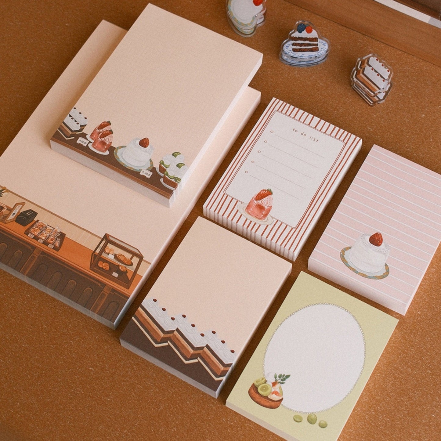 A Cabinet of Desserts A5/A6/A7 Notepads