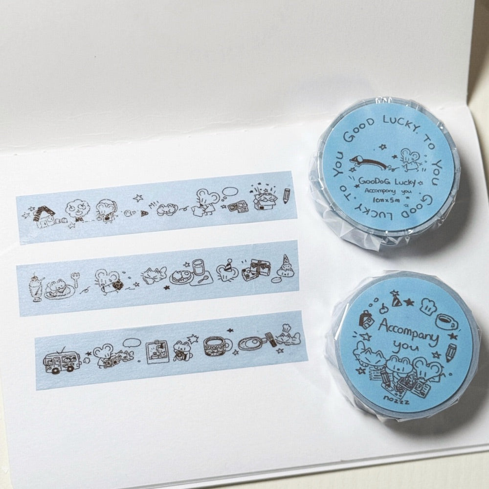 Accompany You Nozzz Mouse Washi Tape
