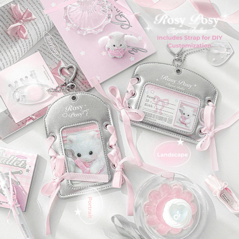 Ballet Dream PU Leather Card Holder