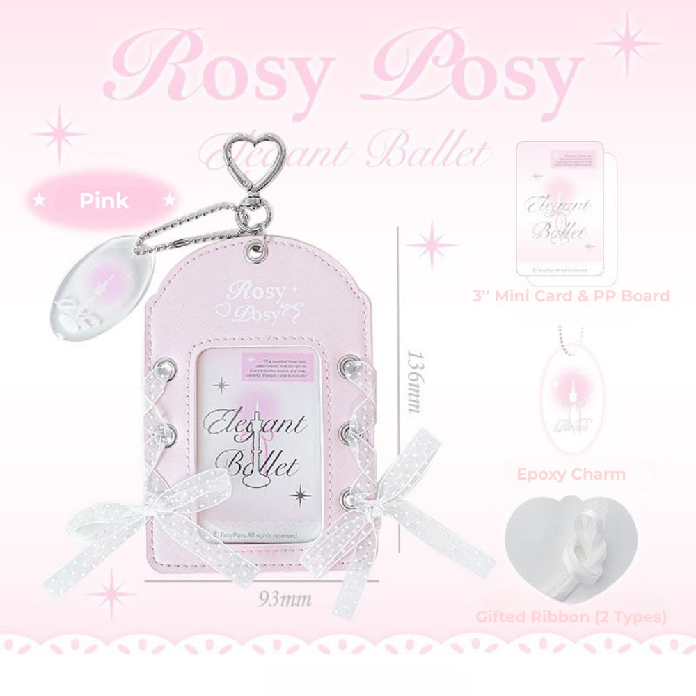 Ballet Dream PU Leather Card Holder