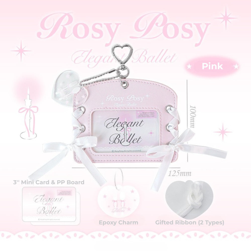 Ballet Dream PU Leather Card Holder