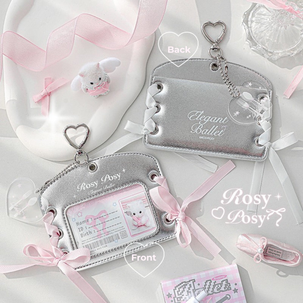 Ballet Dream PU Leather Card Holder