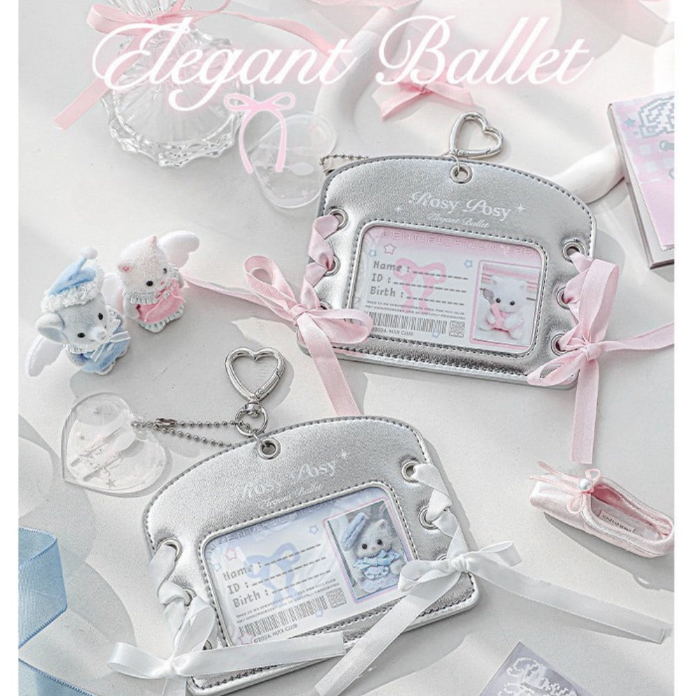 Ballet Dream PU Leather Card Holder