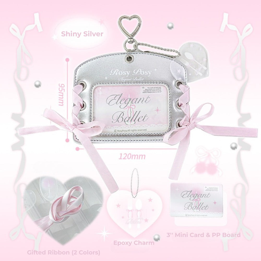 Ballet Dream PU Leather Card Holder