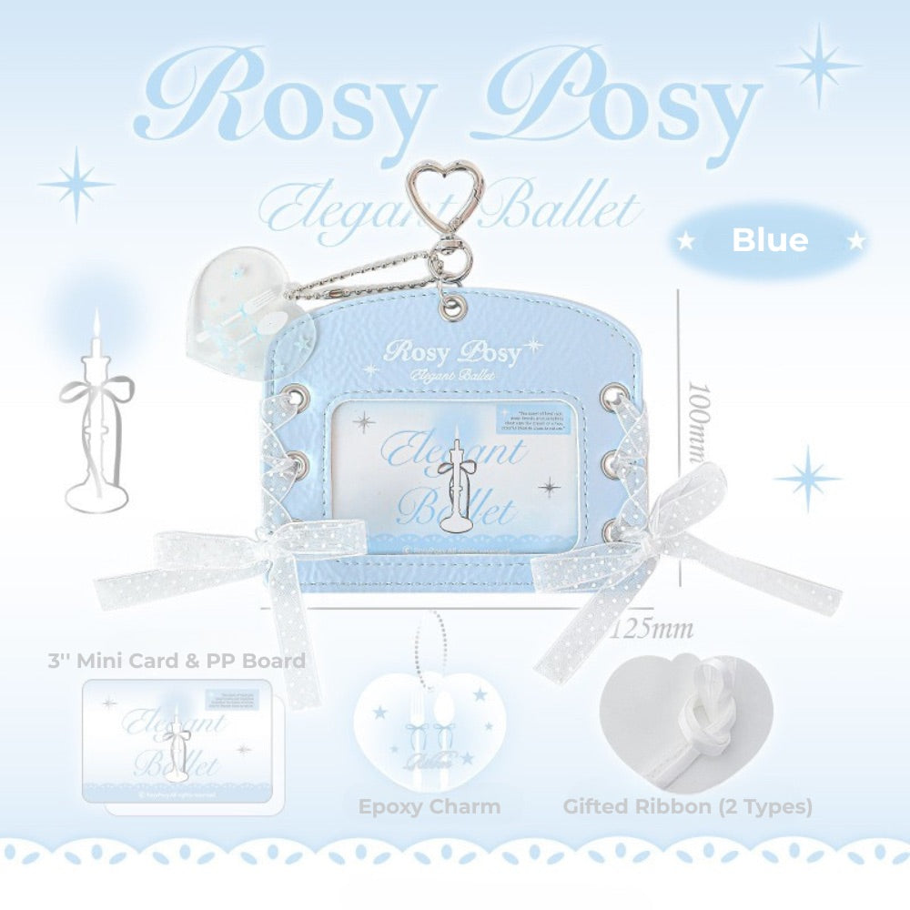 Ballet Dream PU Leather Card Holder