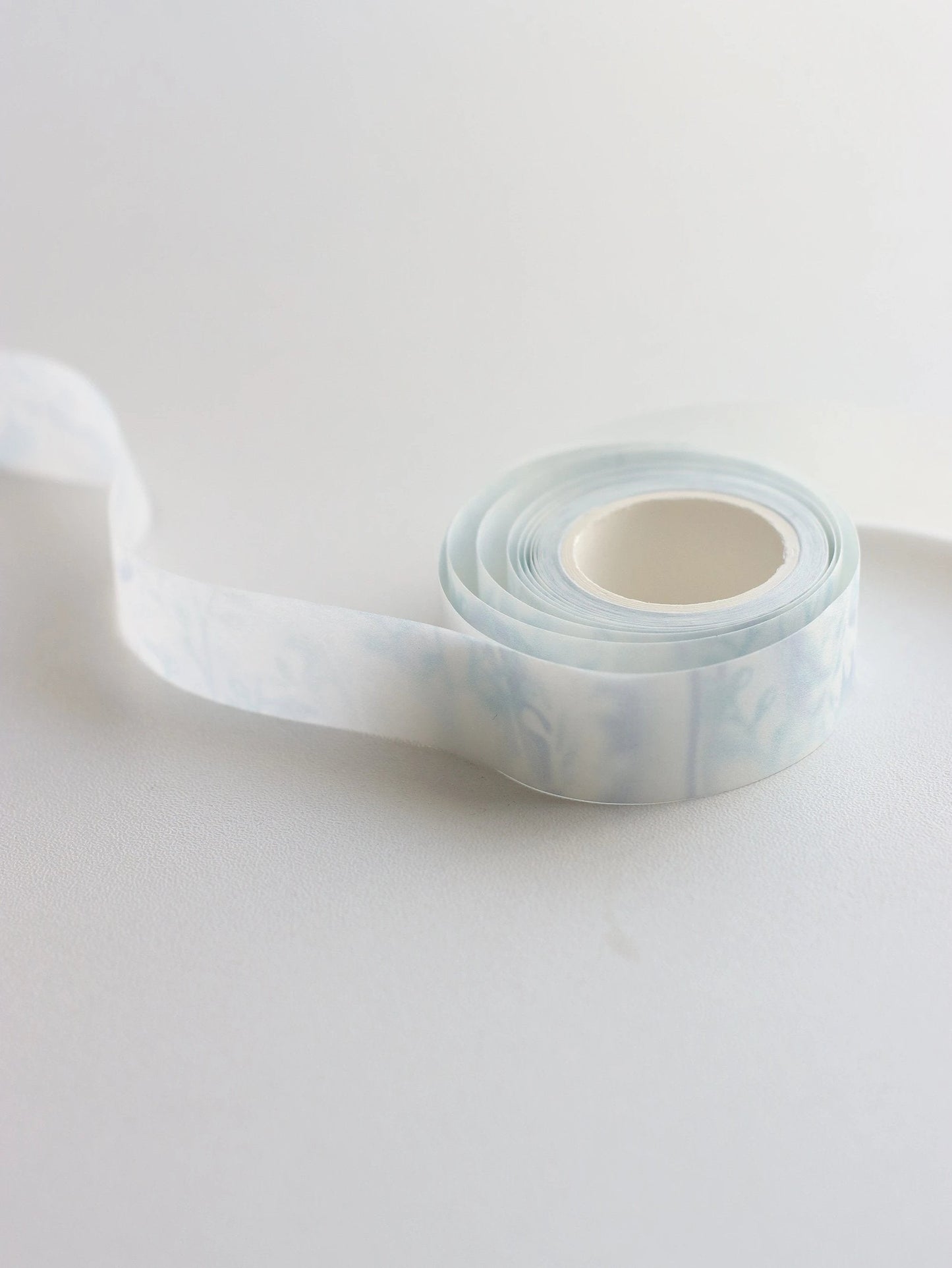 Blue Mist Aesthetic Taiwanese Washi Tape with Release Paper