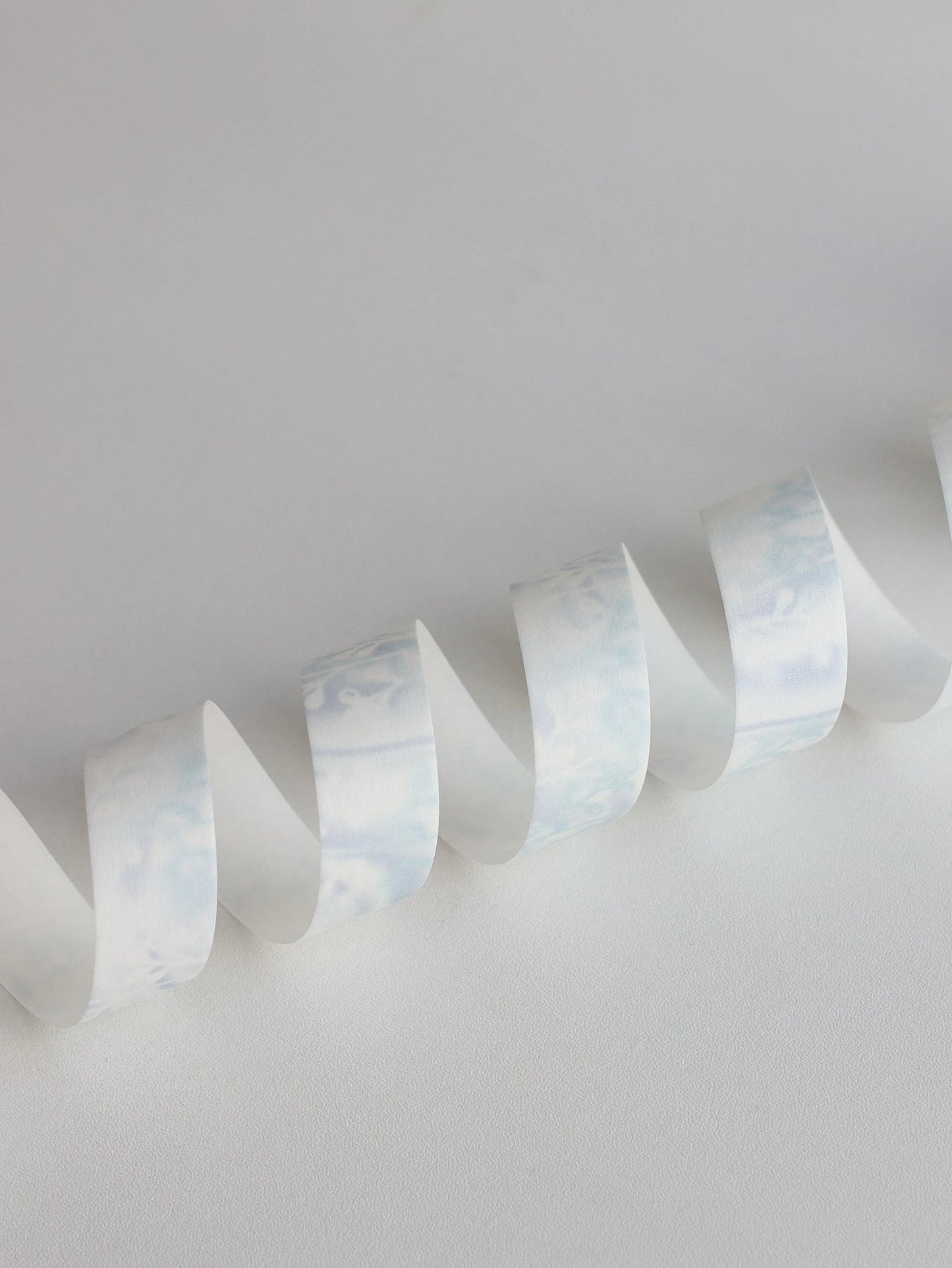 Blue Mist Aesthetic Taiwanese Washi Tape with Release Paper