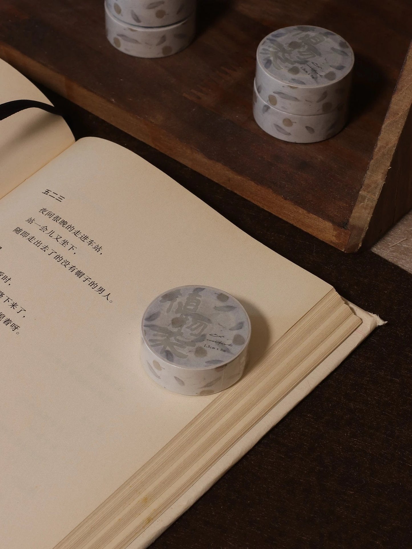Botanical Dye Fabric-Inspired Washi Tape