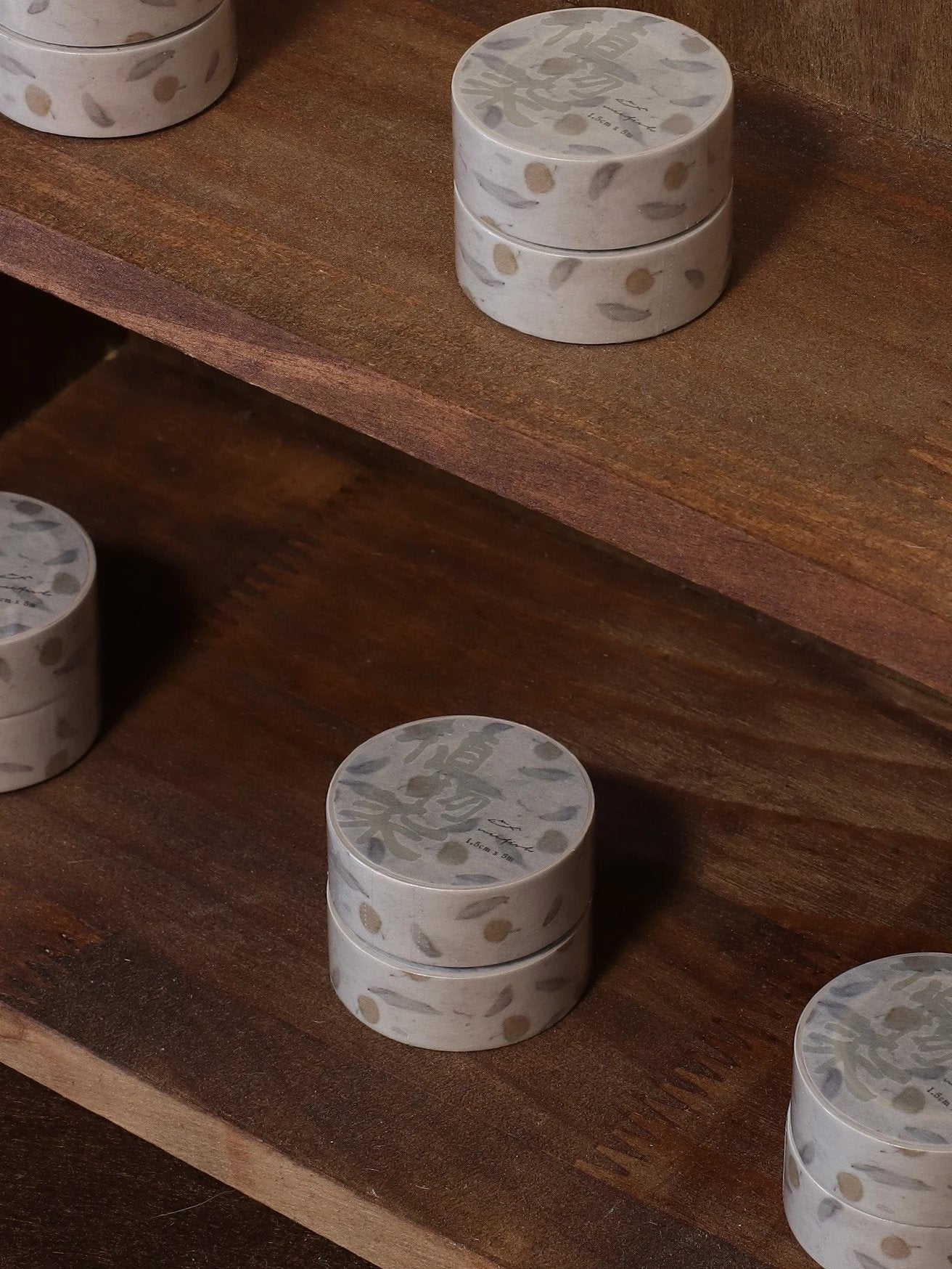 Botanical Dye Fabric-Inspired Washi Tape