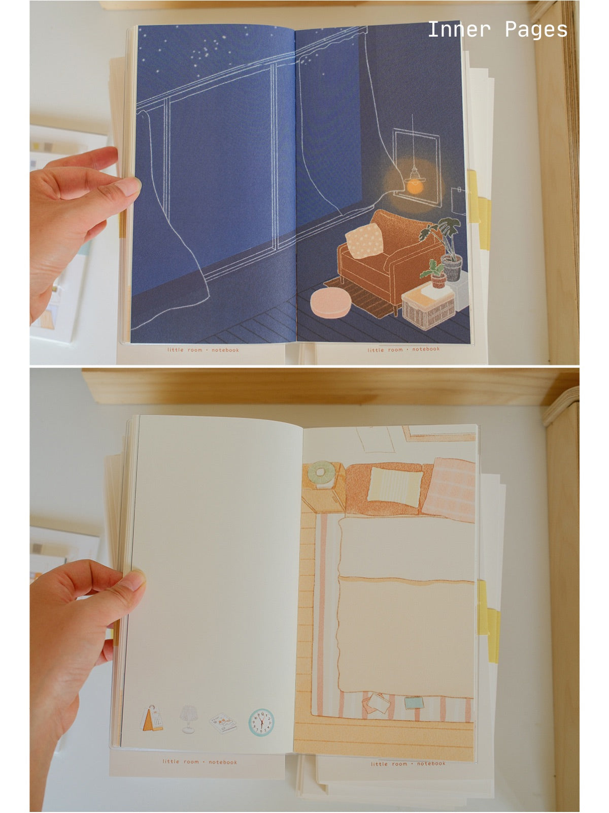 Little Room Monthly Planner – Hand-Illustrated TN Standard Daily Journal