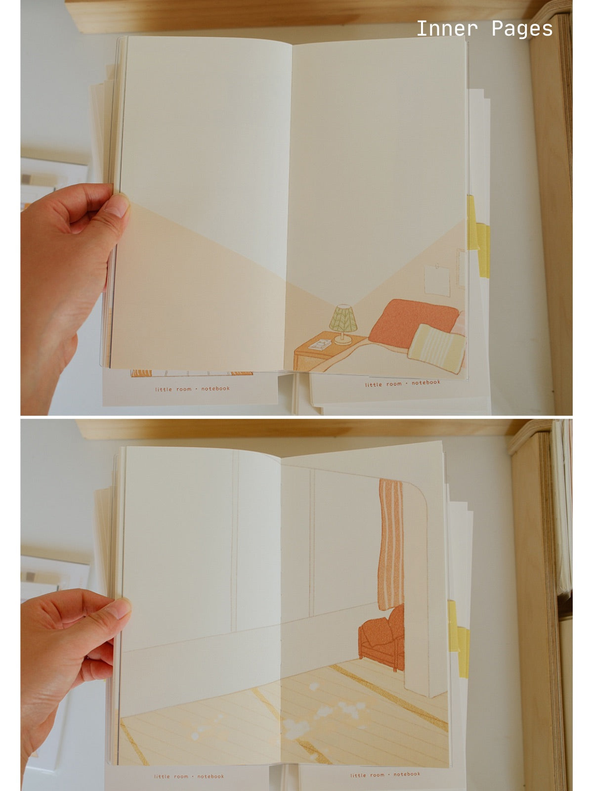 Little Room Monthly Planner – Hand-Illustrated TN Standard Daily Journal