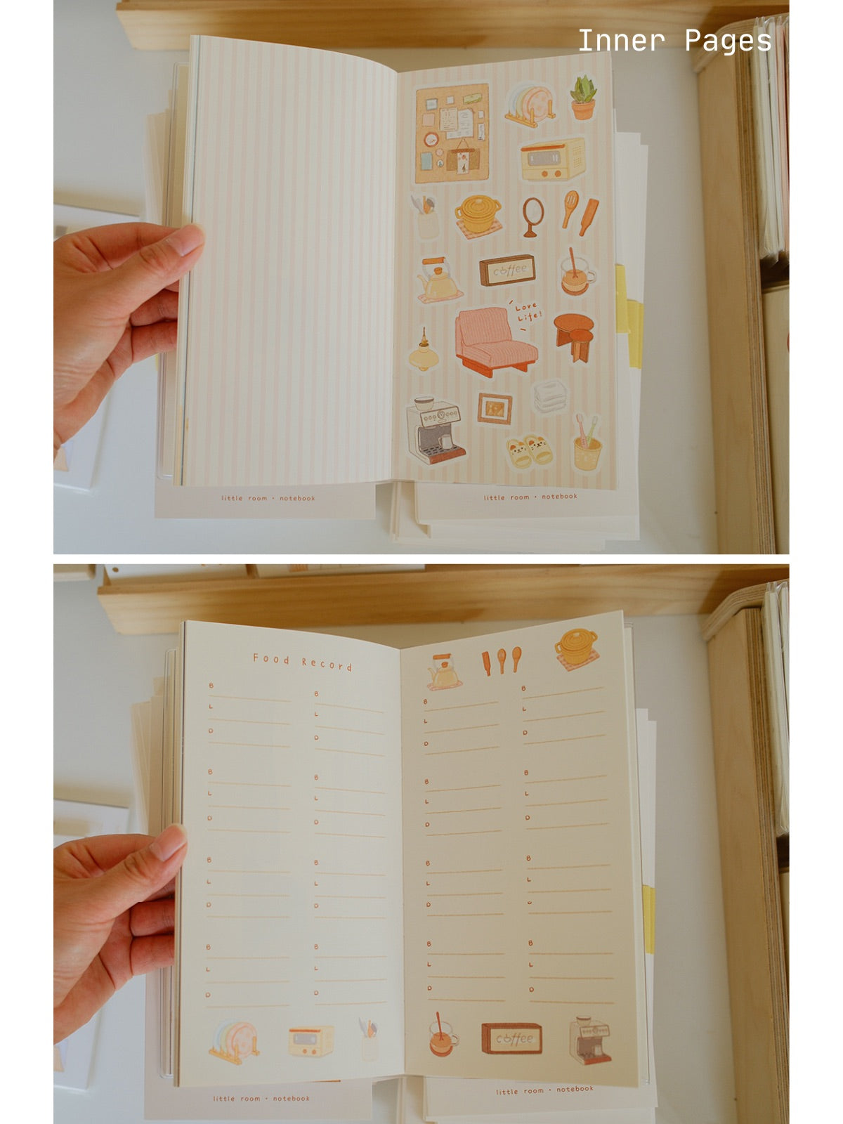 Little Room Monthly Planner – Hand-Illustrated TN Standard Daily Journal