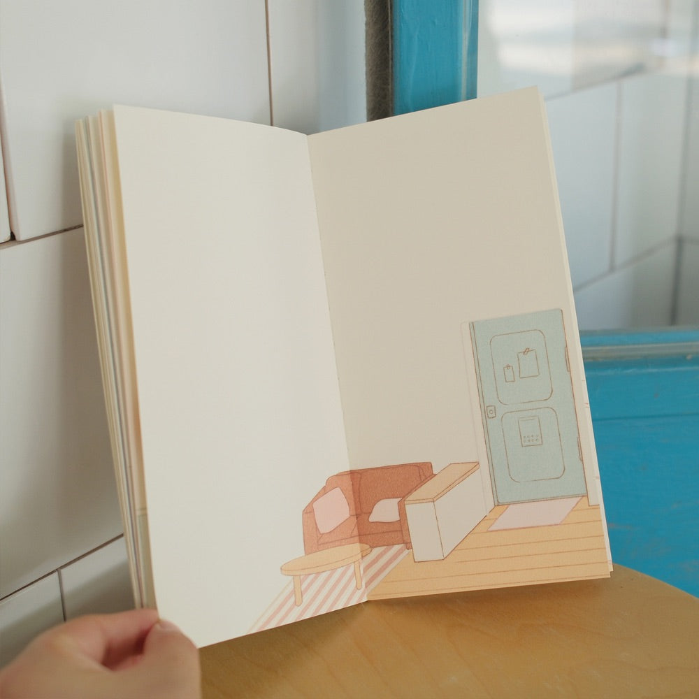 Little Room Monthly Planner – Hand-Illustrated TN Standard Daily Journal