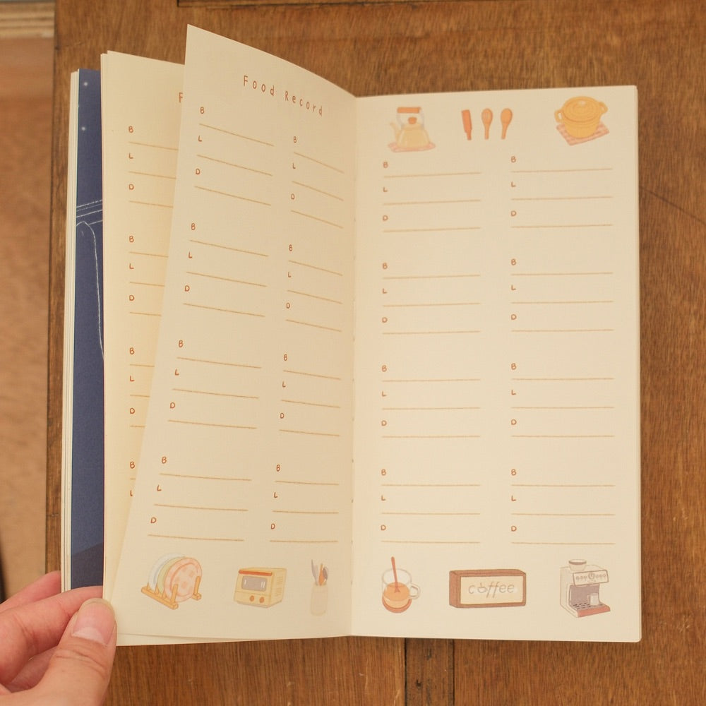 Little Room Monthly Planner – Hand-Illustrated TN Standard Daily Journal