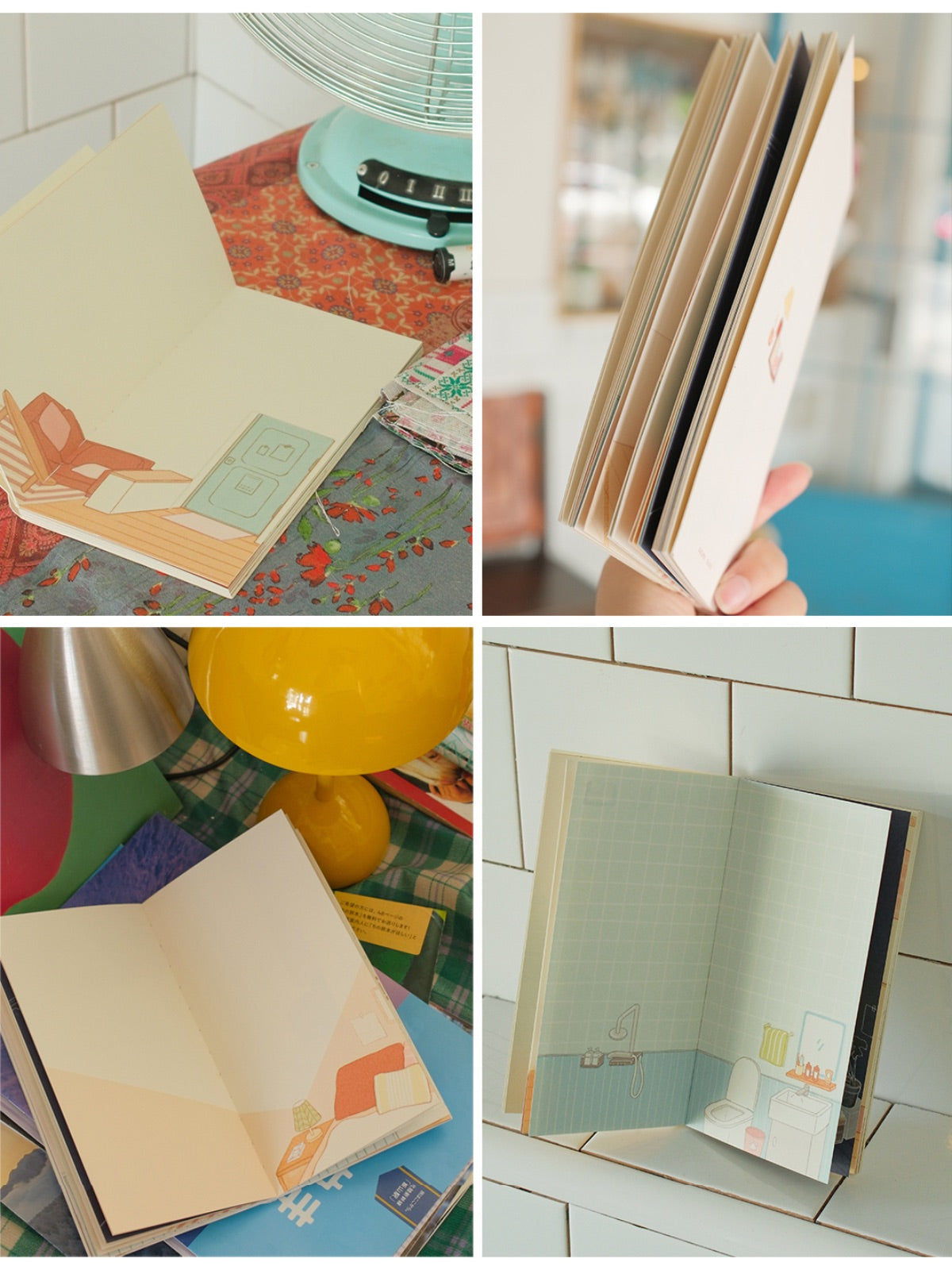 Little Room Monthly Planner – Hand-Illustrated TN Standard Daily Journal