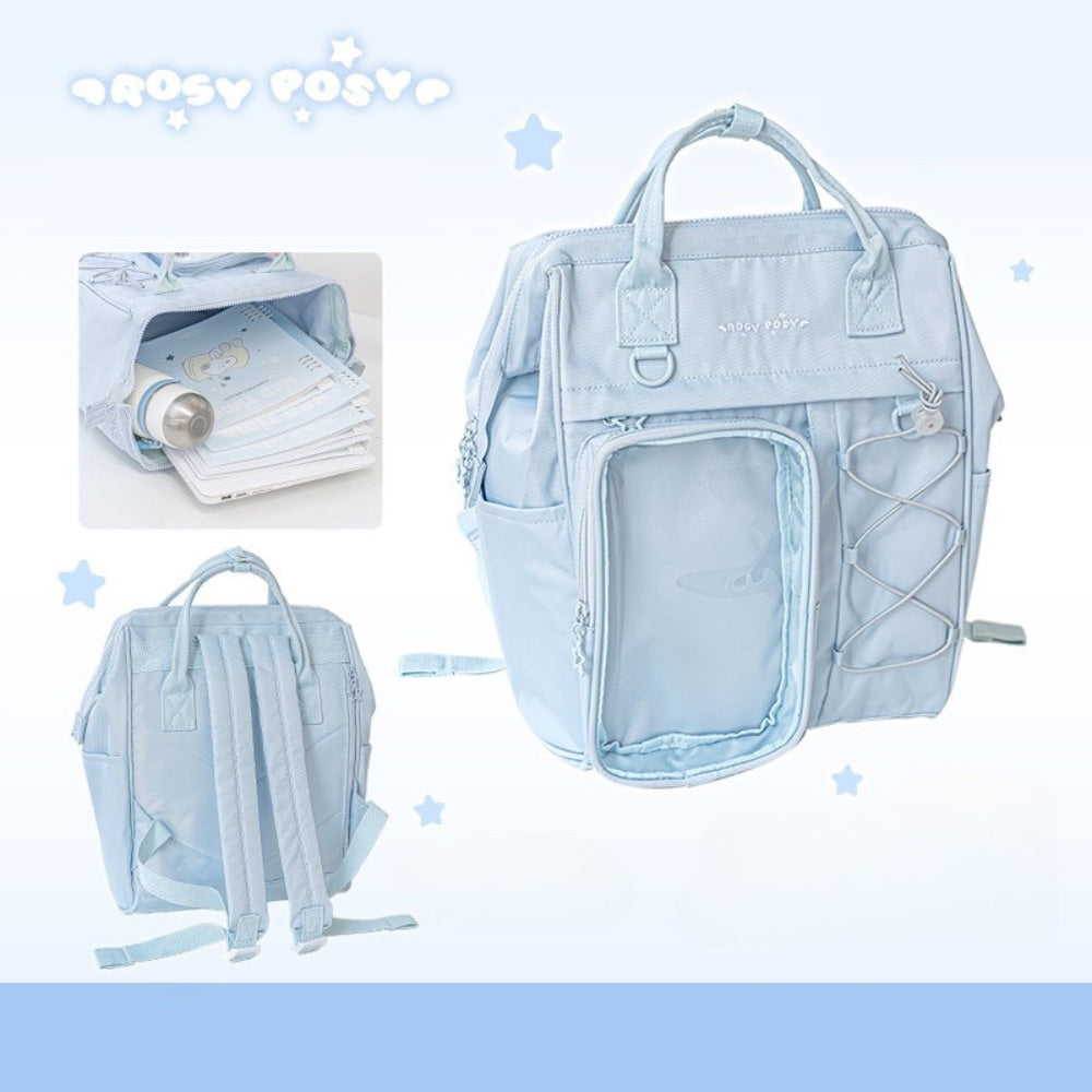 Paracosm Large Capacity Square Backpack
