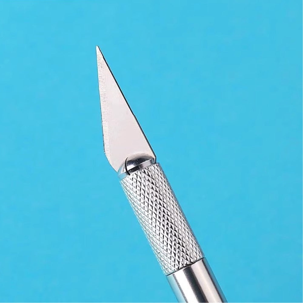 Precision Craft Knife – Aluminum Handle Cutter for Washi Tape, Paper, Leather & DIY Projects