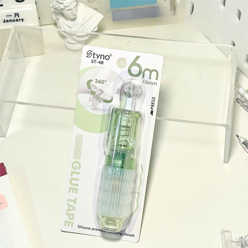 Retractable Dot Glue Pen β Erasable Diamond-Shaped Adhesive Tape Roller