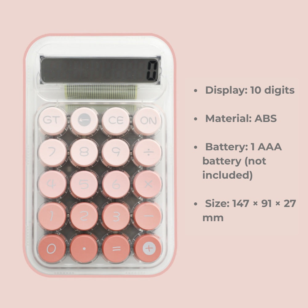 Gradient 10-Digit Widescreen Scientific Calculator