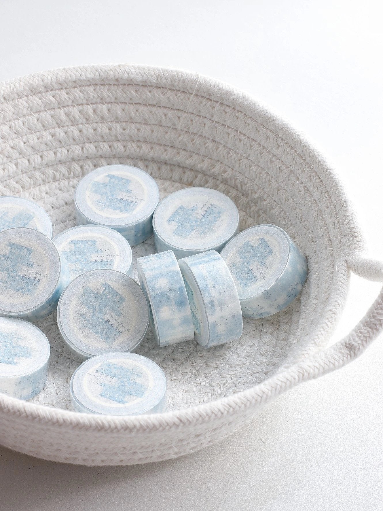 Snowflake Blue Gradient Washi Tape