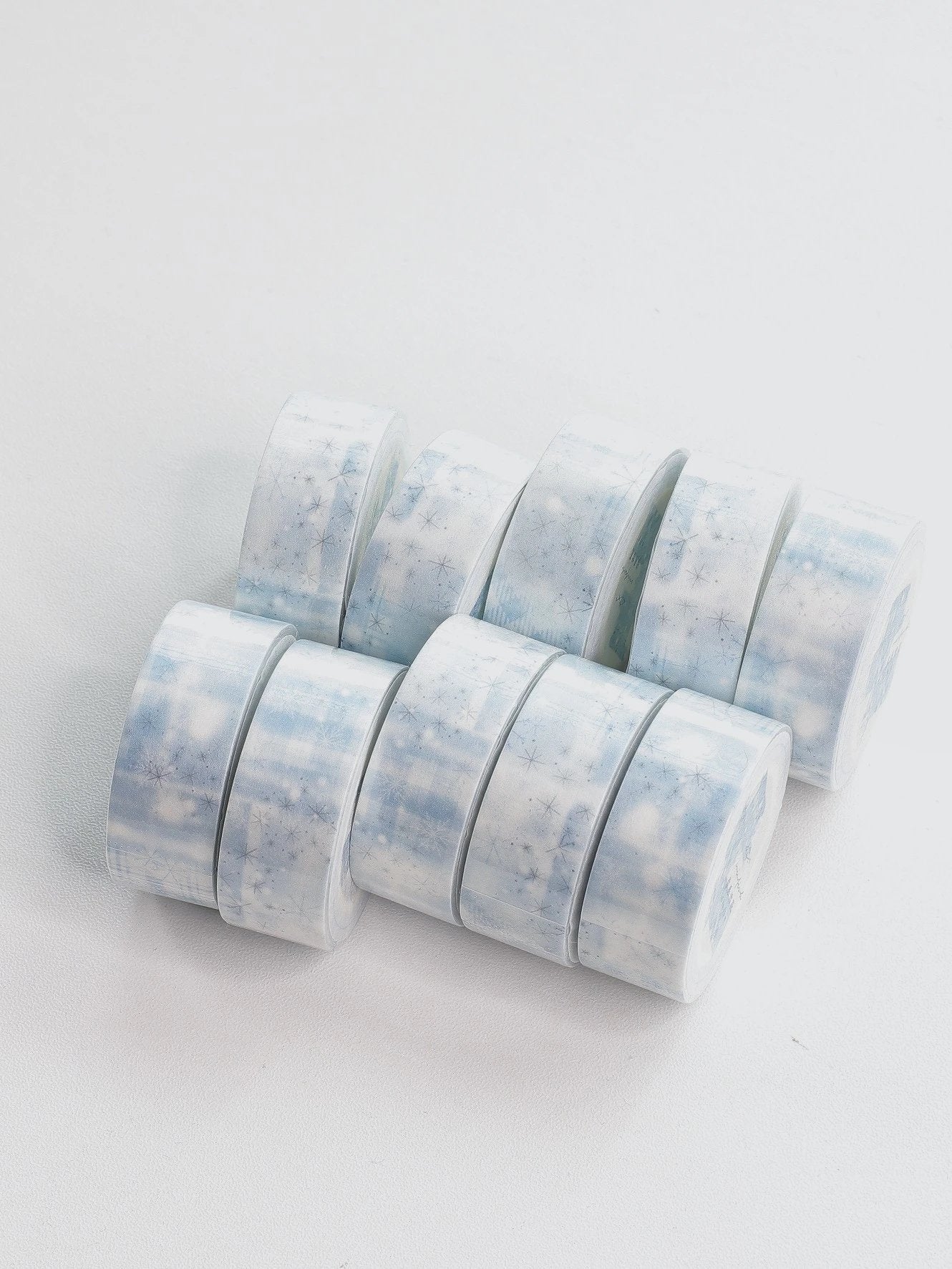 Snowflake Blue Gradient Washi Tape