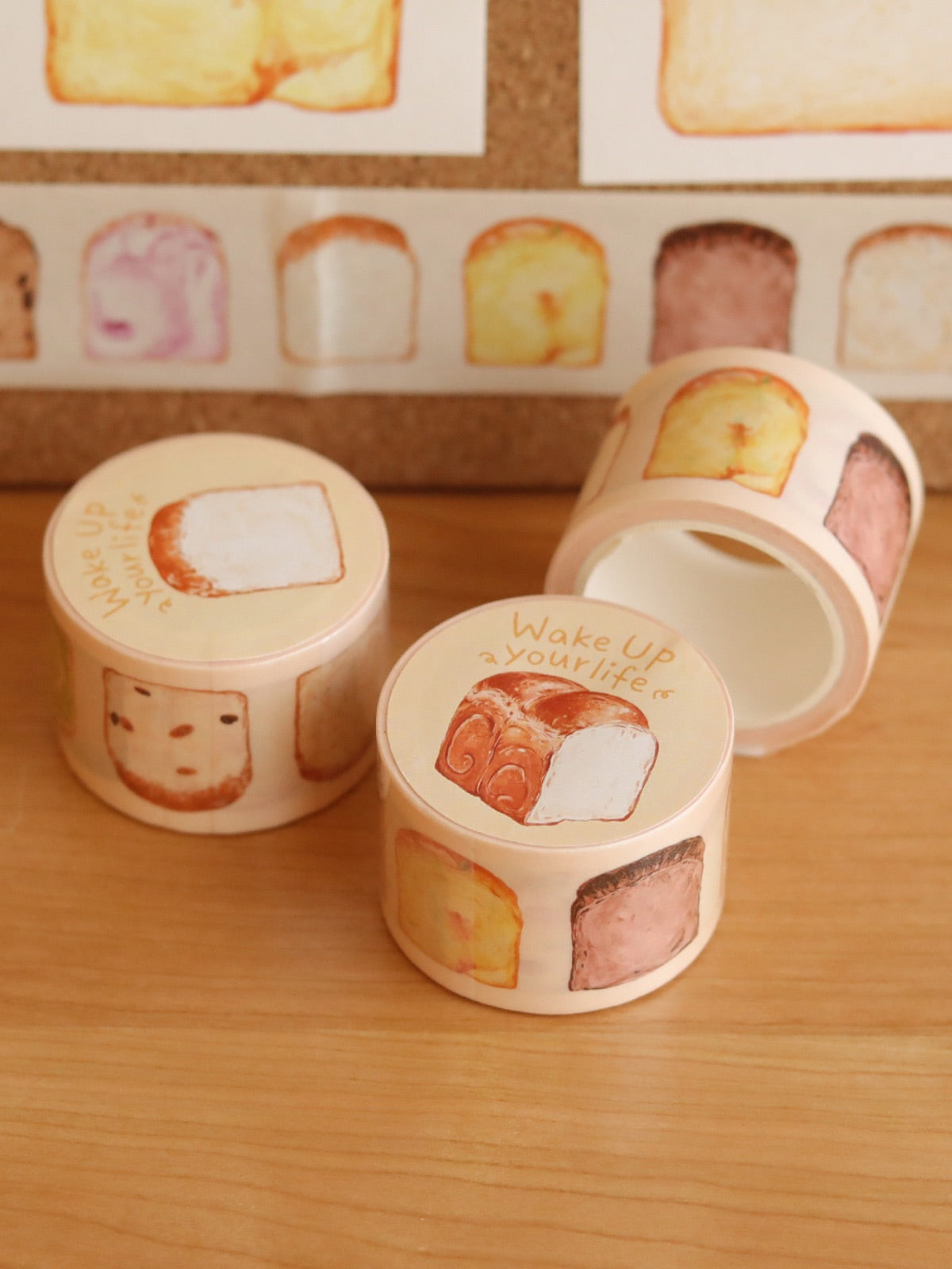 Toast & Bread Original Illustration Washi Tape