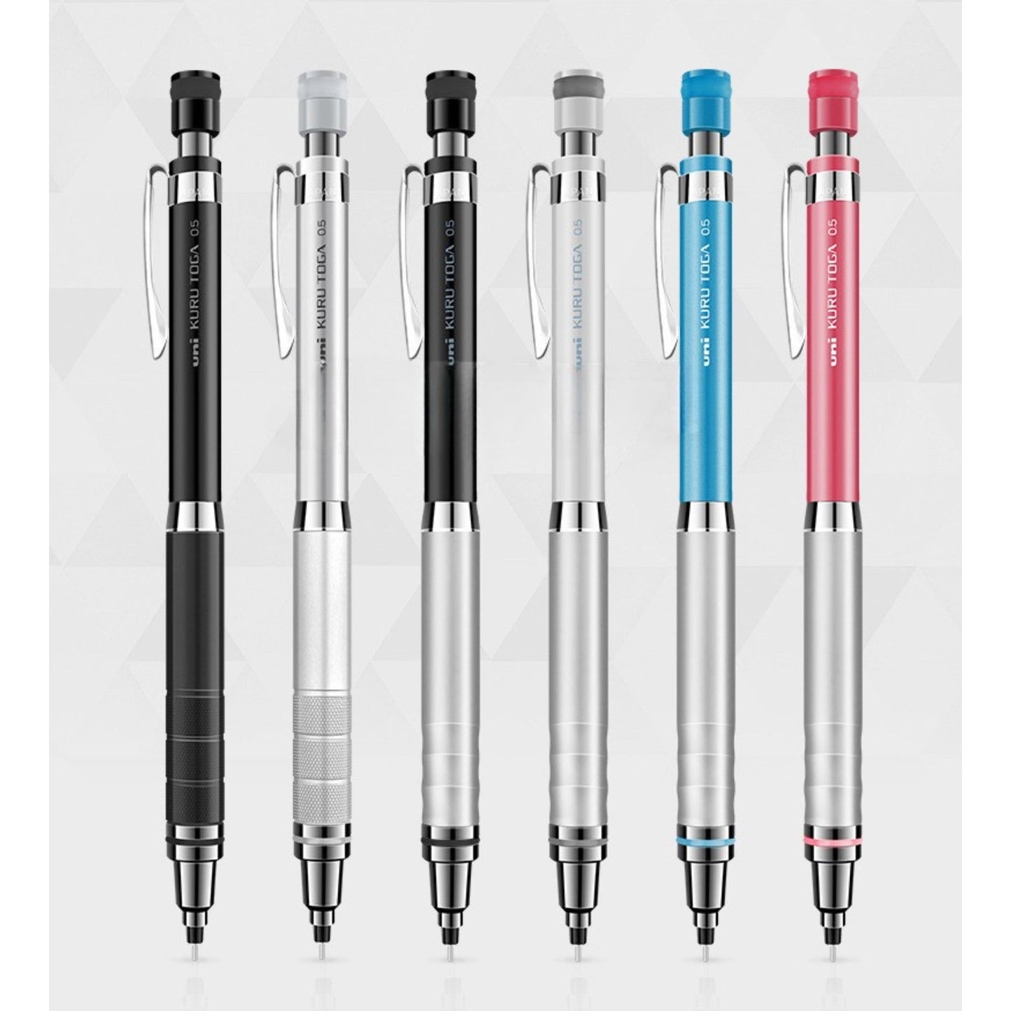 Uni Kuru Toga Mechanical Pencil M5-101, 0.3 mm - 0.9 mm