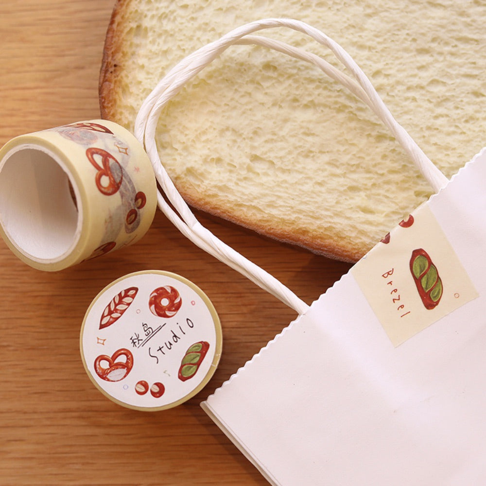 Pretzel Original Illustration Washi Tape