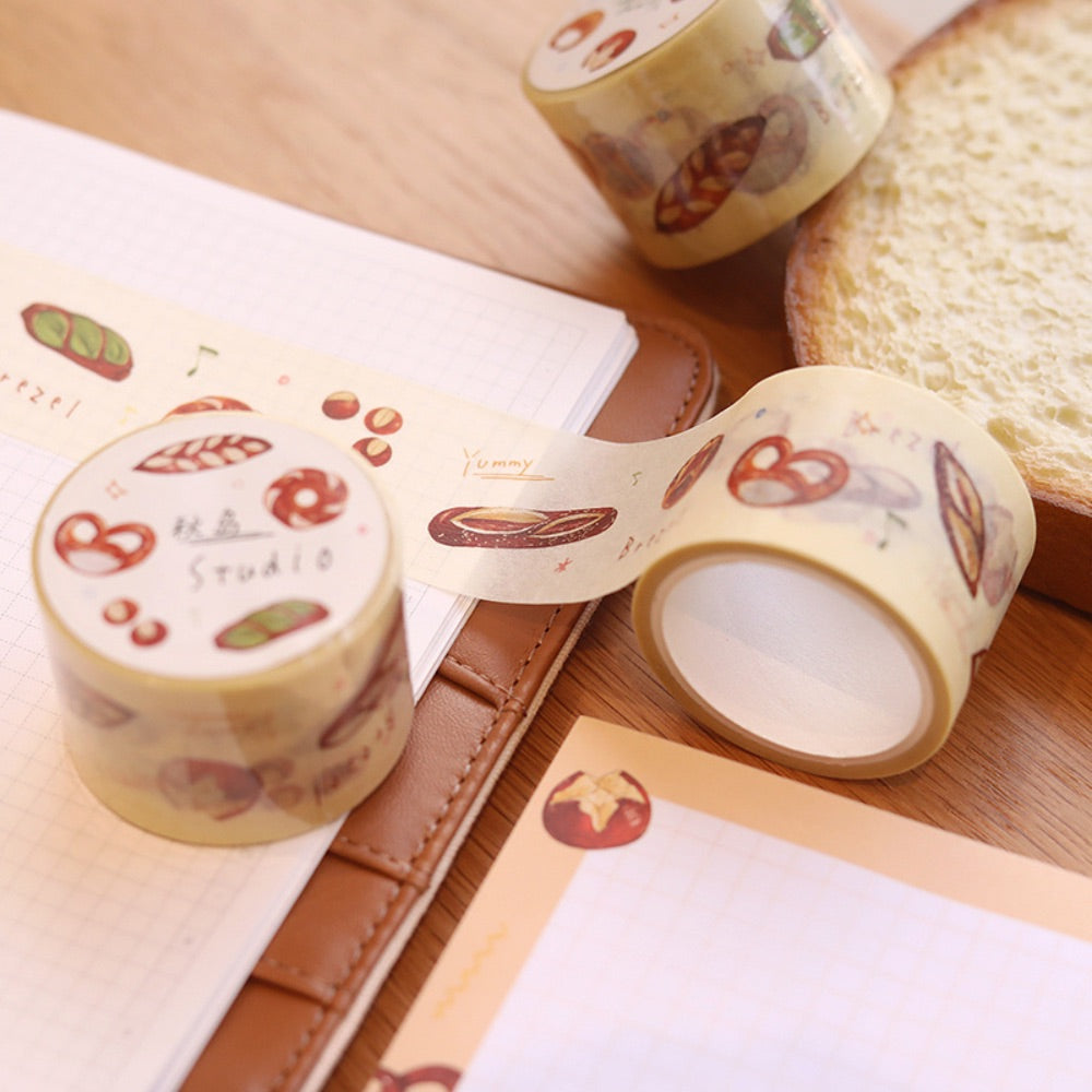 Pretzel Original Illustration Washi Tape