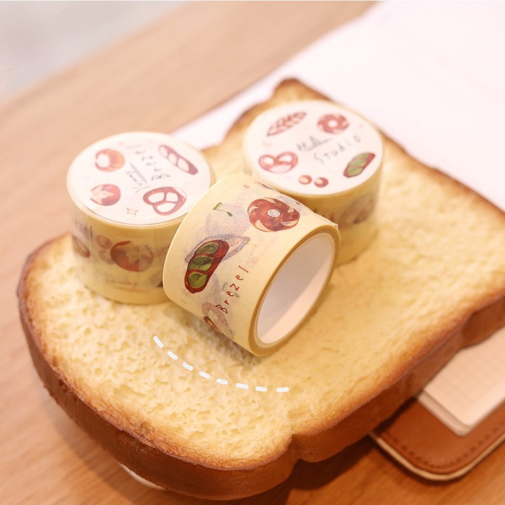 Pretzel Original Illustration Washi Tape