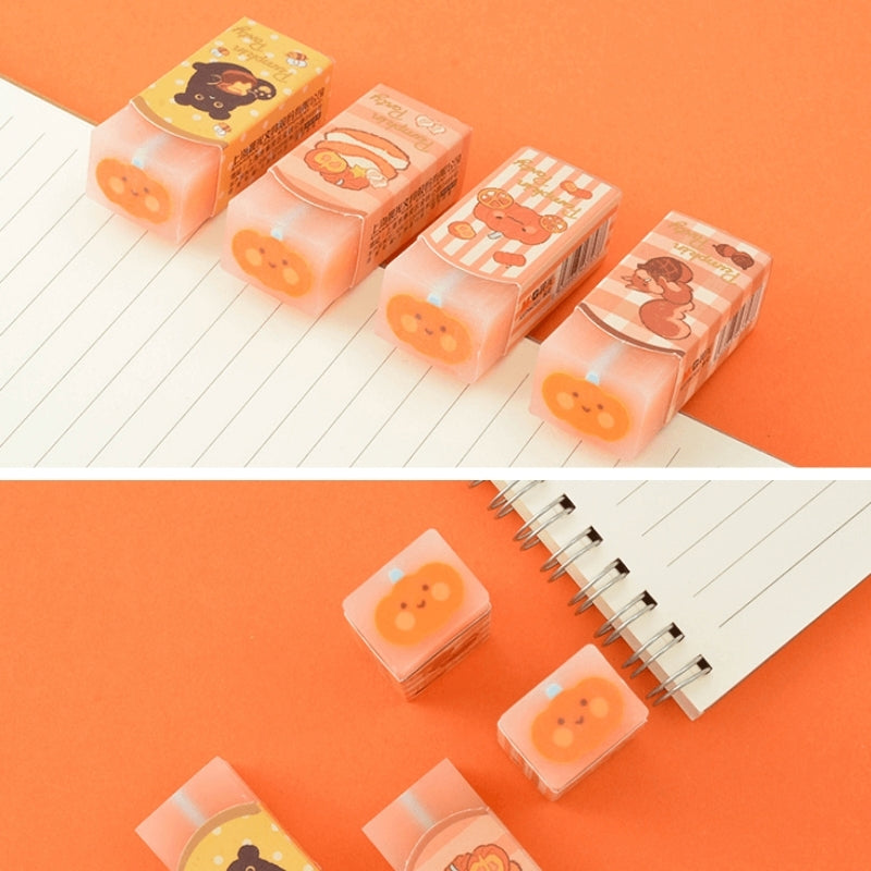 Halloween Autumn Pumpkin Erasers - OUT OF STOCK