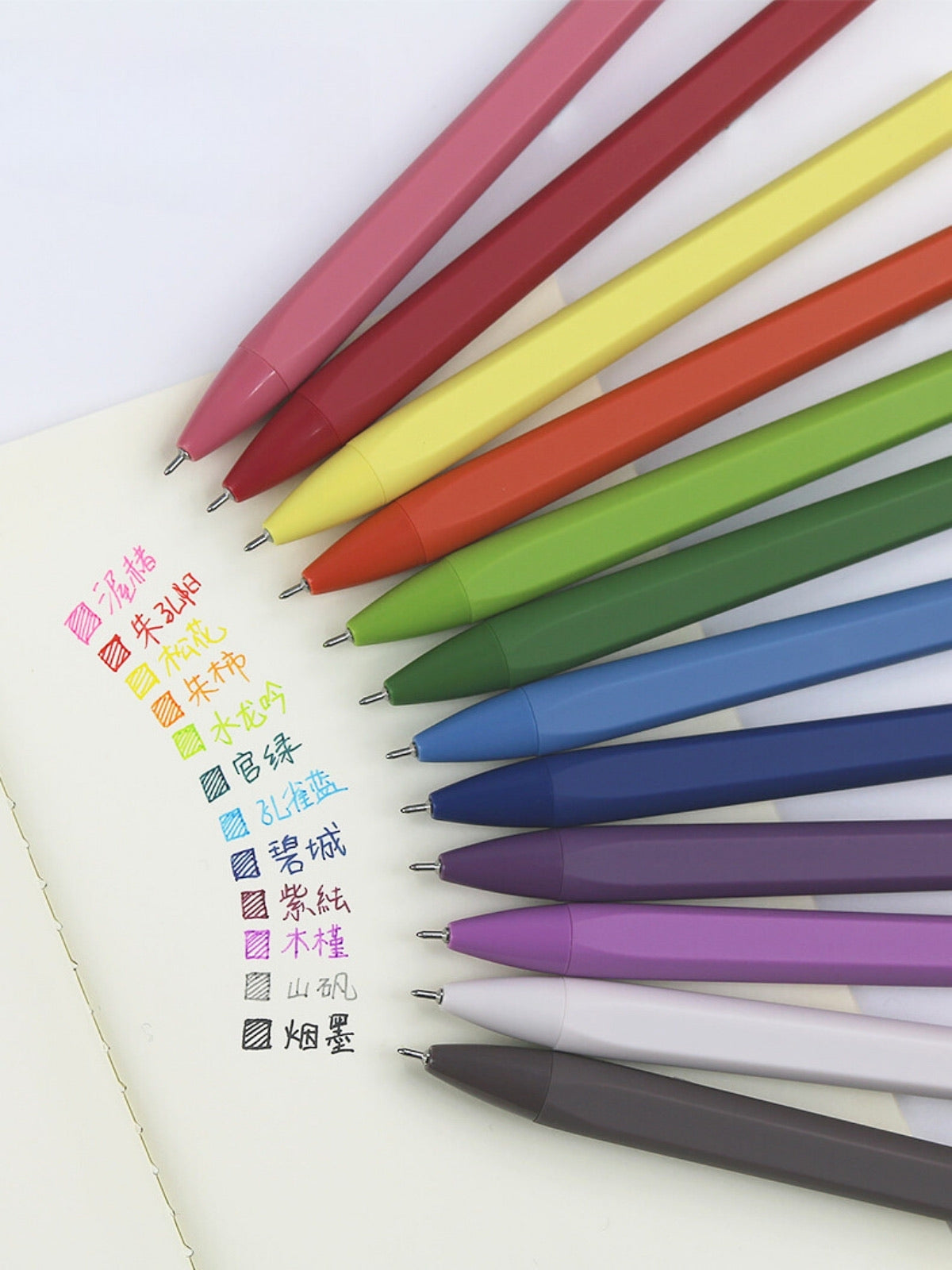 Rainbow Flow Gel Pens - Colored Ink