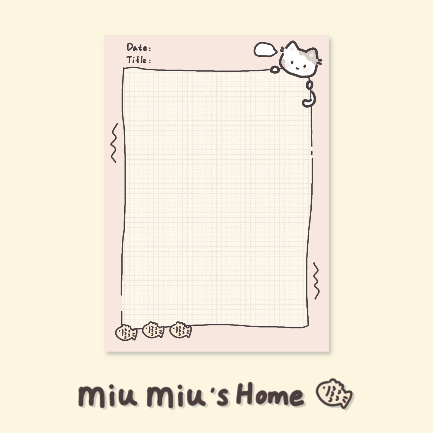 Greetings Series B5 Paper Pads