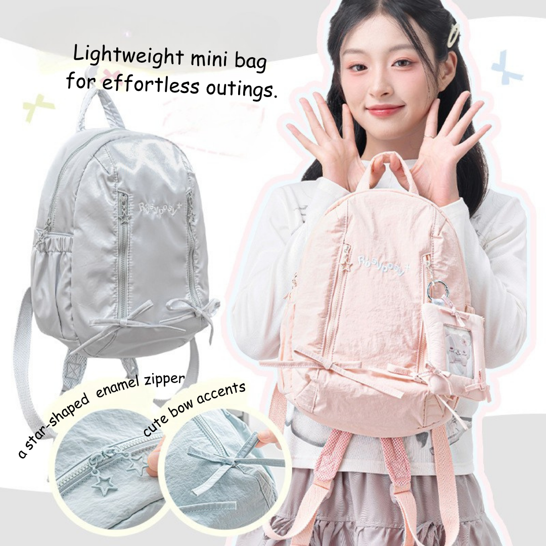 Light Weight Egg-Shaped Daily Backpack