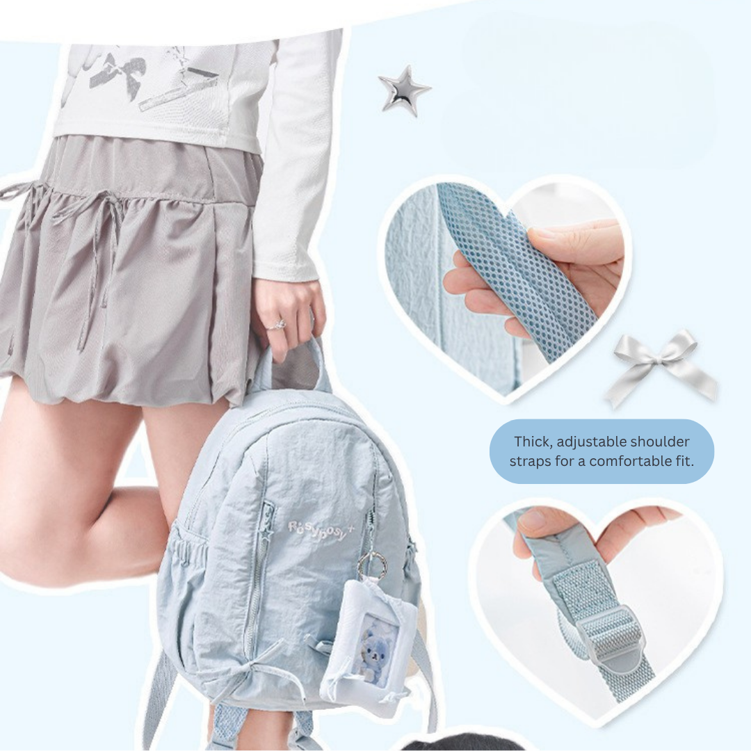 Light Weight Egg-Shaped Daily Backpack