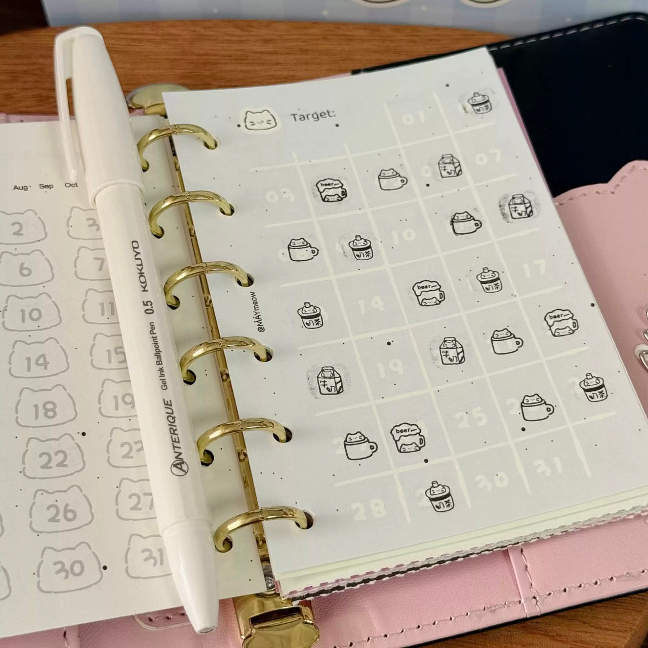 A7 Organizer Refill Sheets – Track, Plan, and Stay Inspired