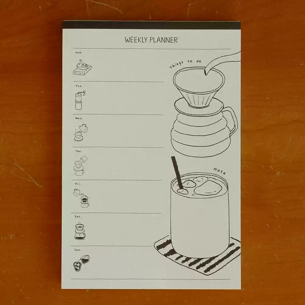 Original Pour-Over Coffee Tear-Off Notepad Series