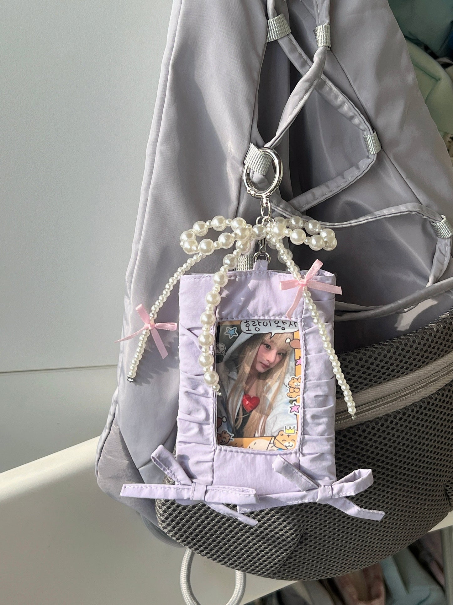 Original Ribbon Puff Card Holder