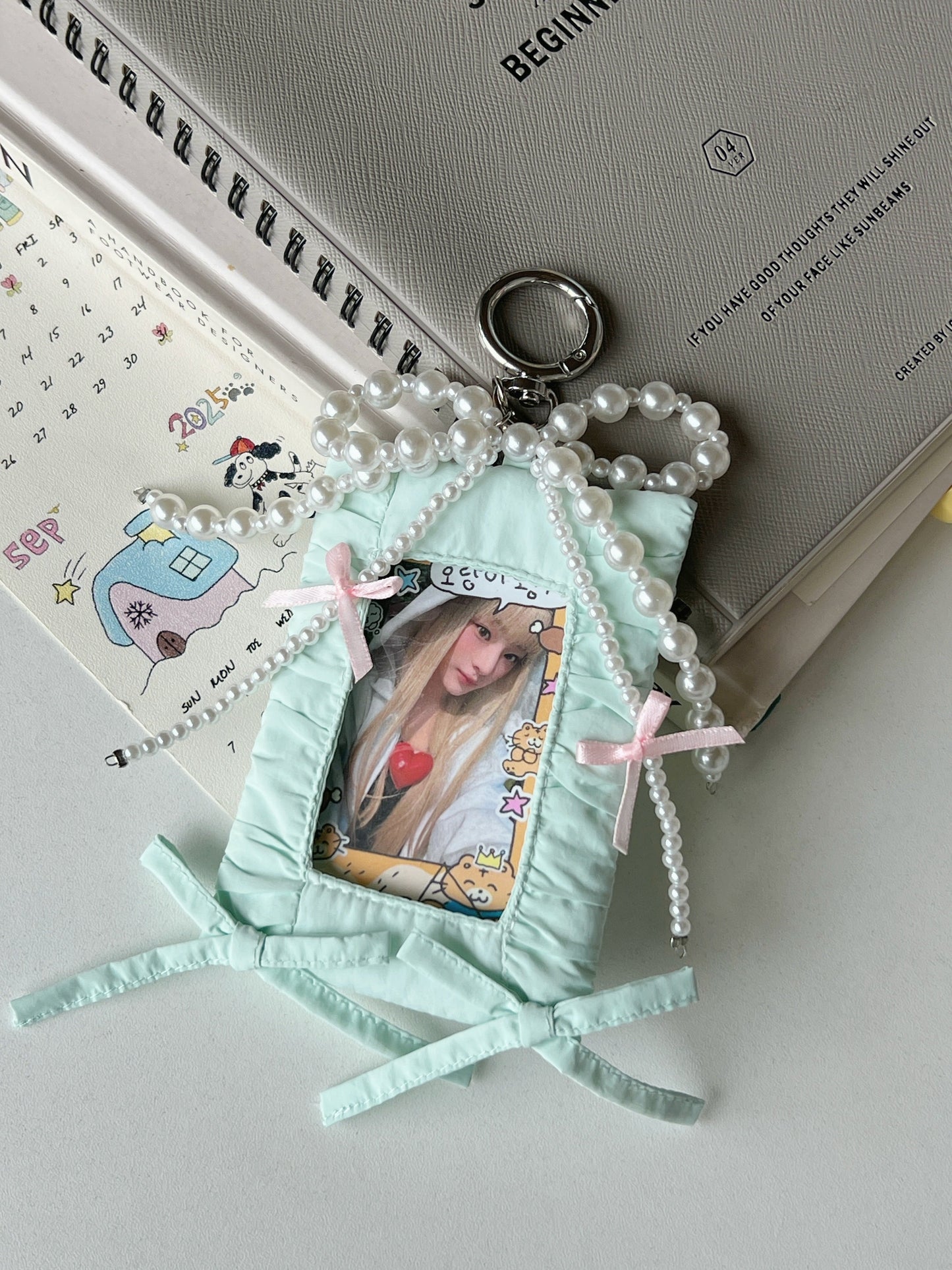 Original Ribbon Puff Card Holder