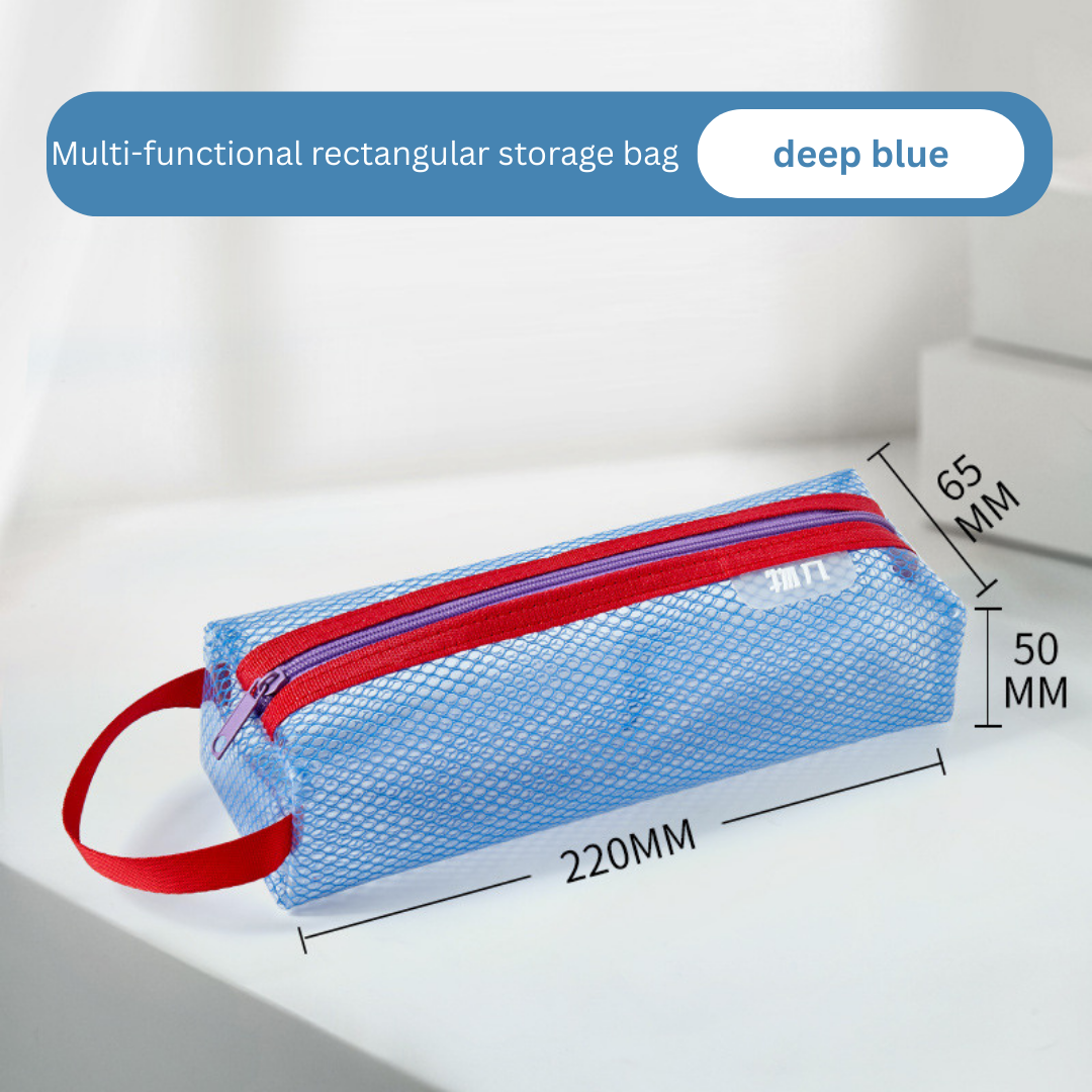 Trapezoid & Rectangular Pencil Pouches/Multifunctional Storage Bag