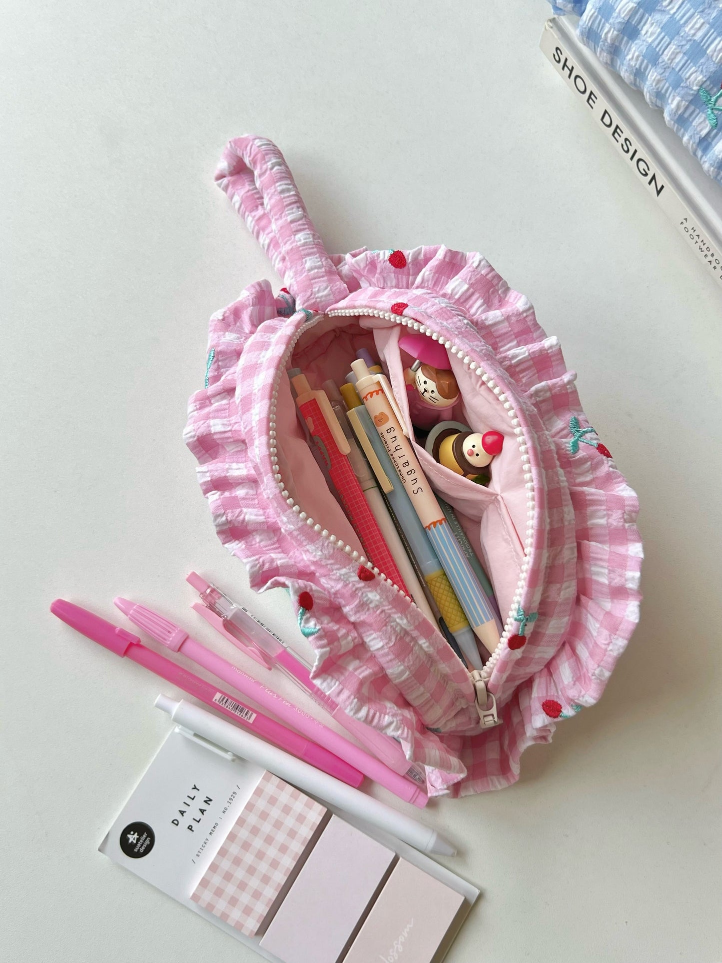 Ruffle Pillow Pencil Case