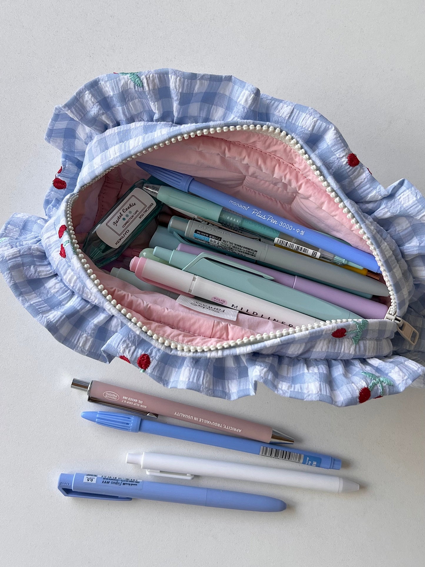 Ruffle Pillow Pencil Case