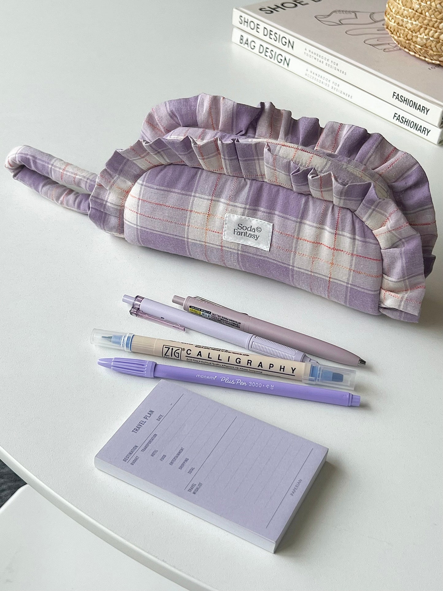Ruffle Pillow Pencil Case